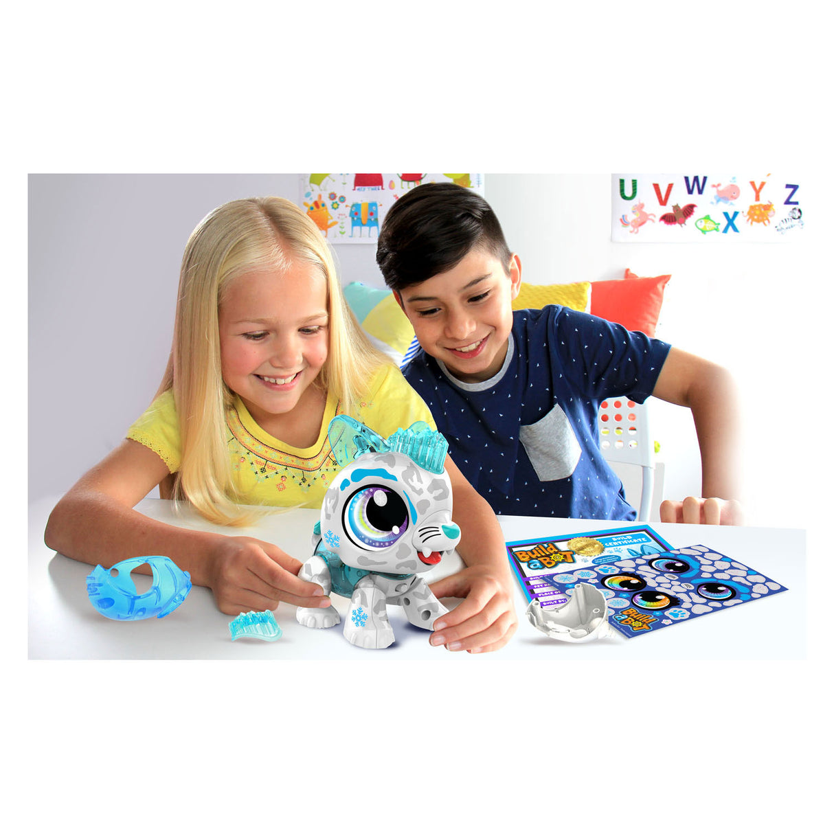 Goliath bauen einen Bot Lights Snow Leopard Interactive Roboter