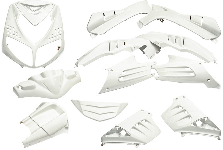 Edge plate set 13-piece for Peugeot Speedfight 2 - white