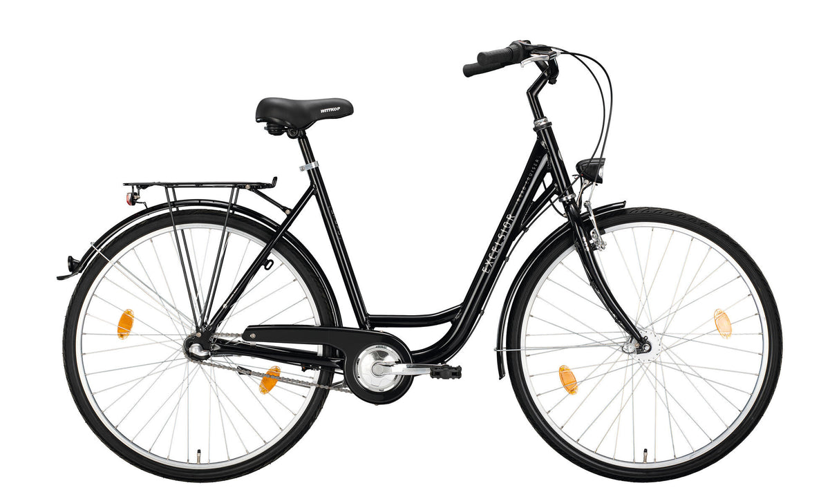 Excelsior city bike road cruiser alu nd (#1) bike excels.road cruiser alu nd 28 55 cb black