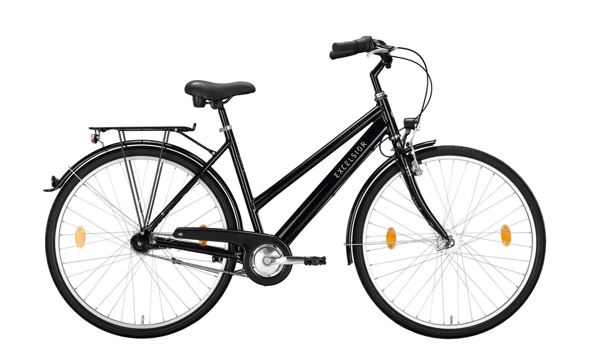 Excelsior city bike road cruiser alu nd (#1) bike excels.road cruiser alu nd 28 51 7sp cb black