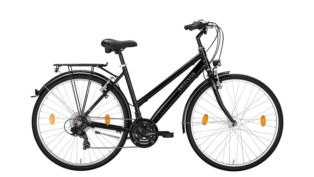 Excelsior trekkingfiets road cruiser 21 alu nd (#1) bike excels.road cruis.21 alu nd 28 51 21sp black