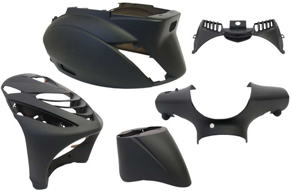 Edge Plate Set Zip SP model from 2000, 5-piece, matt black