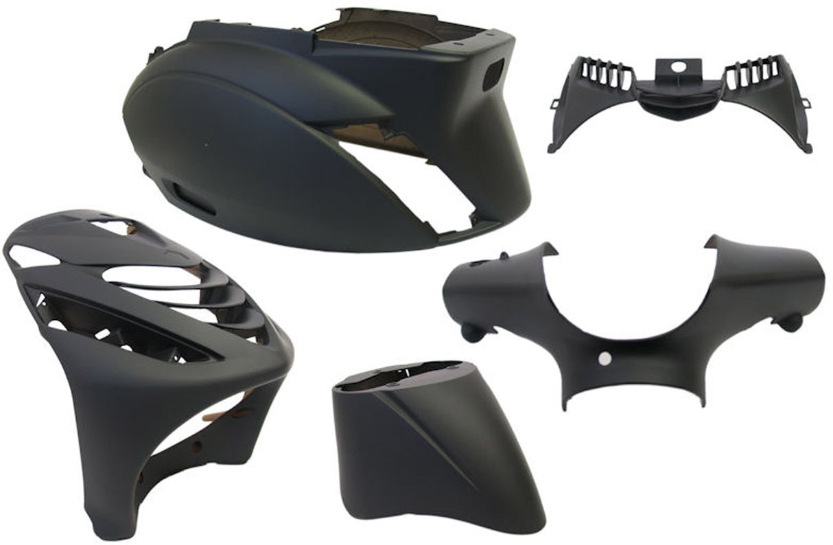Edge Plate Set Zip SP model from 2000, 5-piece, matt black