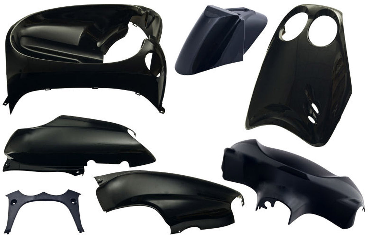Edge Plate Set Neo's from 2002 to 2008 digital cockpit 7-piece black metallic