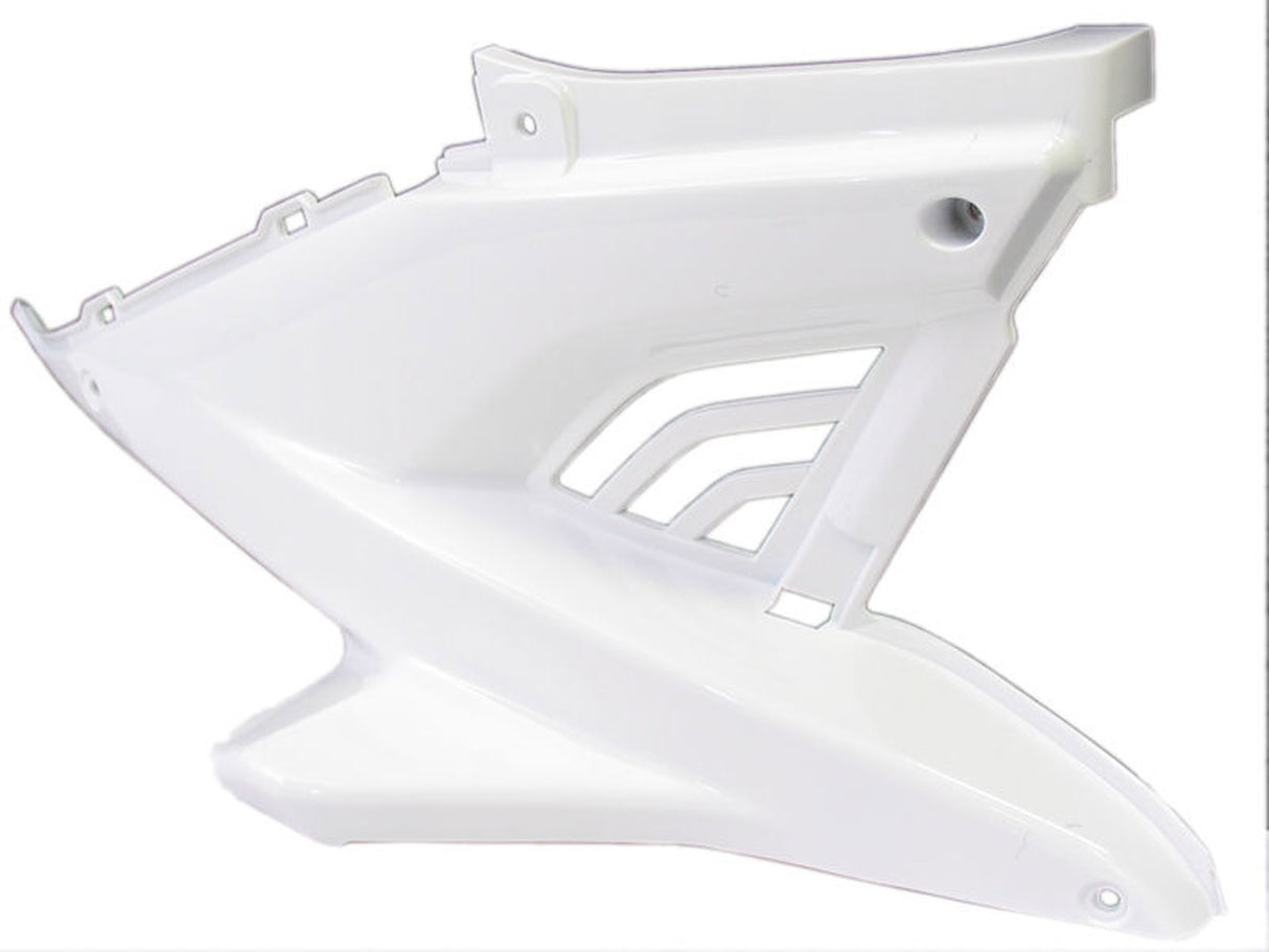 Edge engine cover z hood right Aerox up to 2014 white gloss