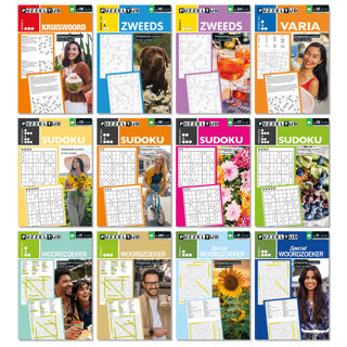Puzzle books 12 assorted