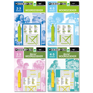 Puzzle books word search 4 assorted