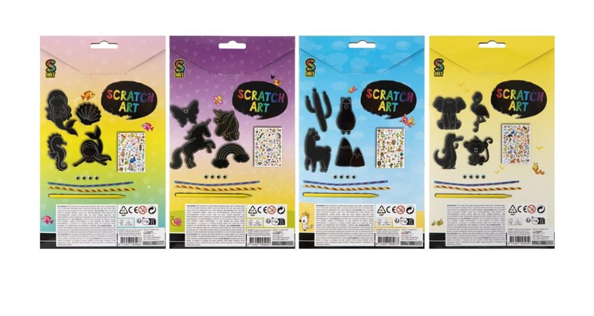 Make your own Scratch Art Girl