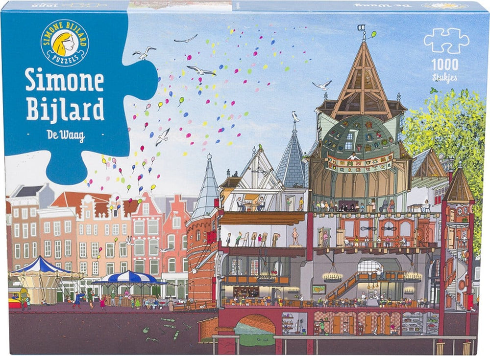 Rompecabezas Simone Bijlard Simone Bijlard Puzzle - De Waag - 1000 piezas
