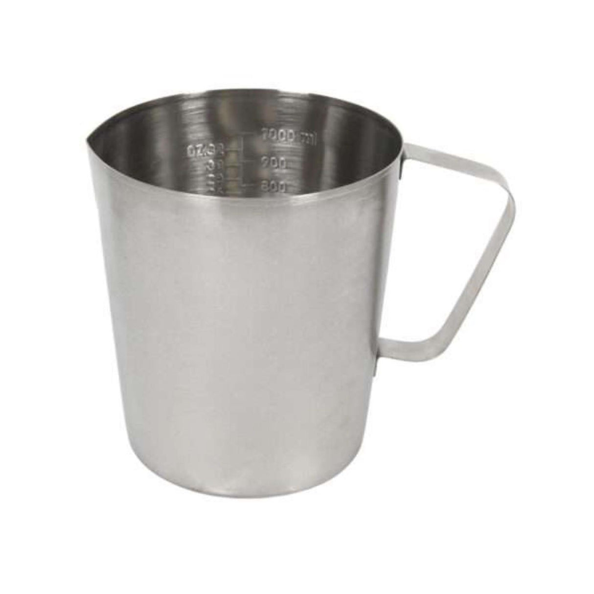 Maatbeker rvs mat 1l