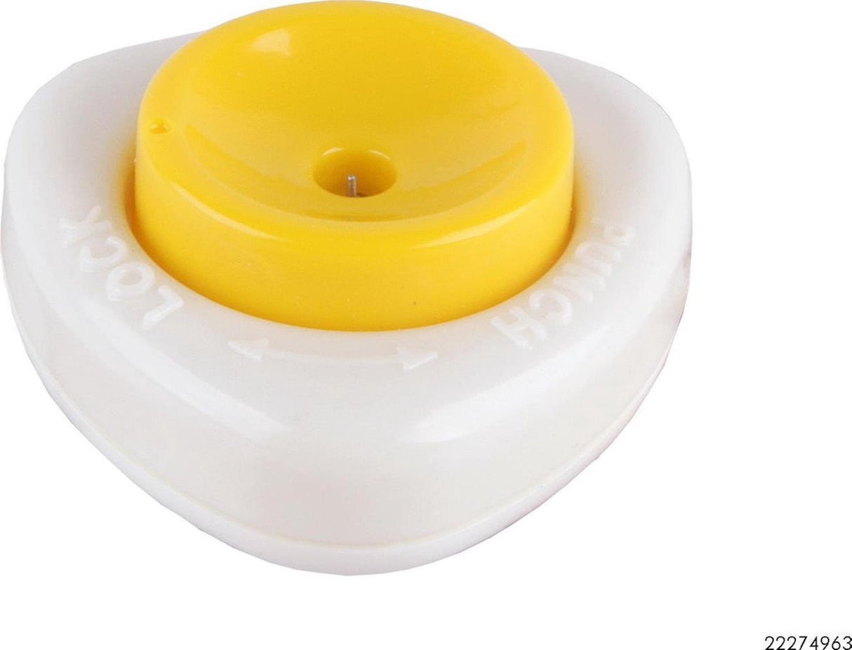 Kitchen tools eierprikker geel wit