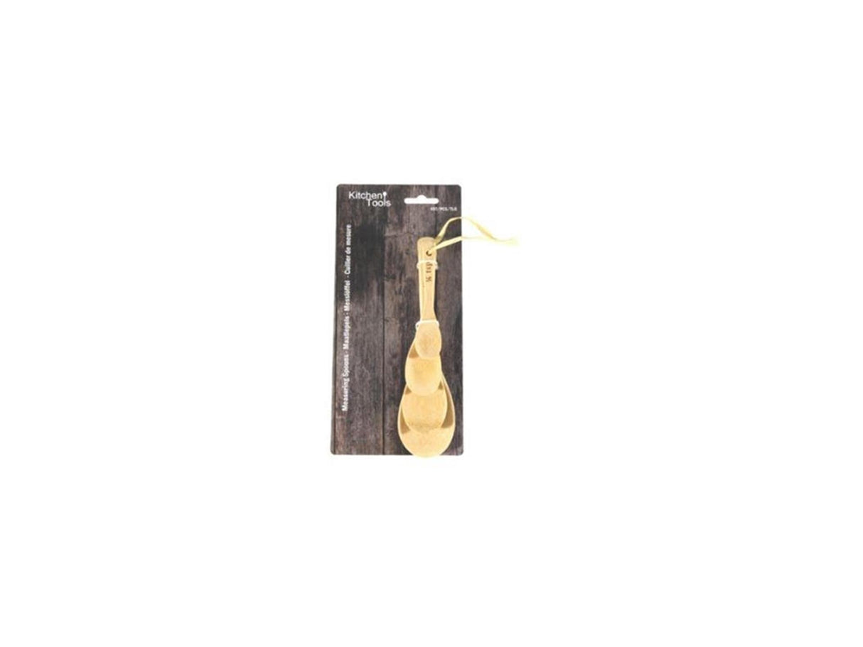 Kitchen tools bamboo spoon set of 4 pieces