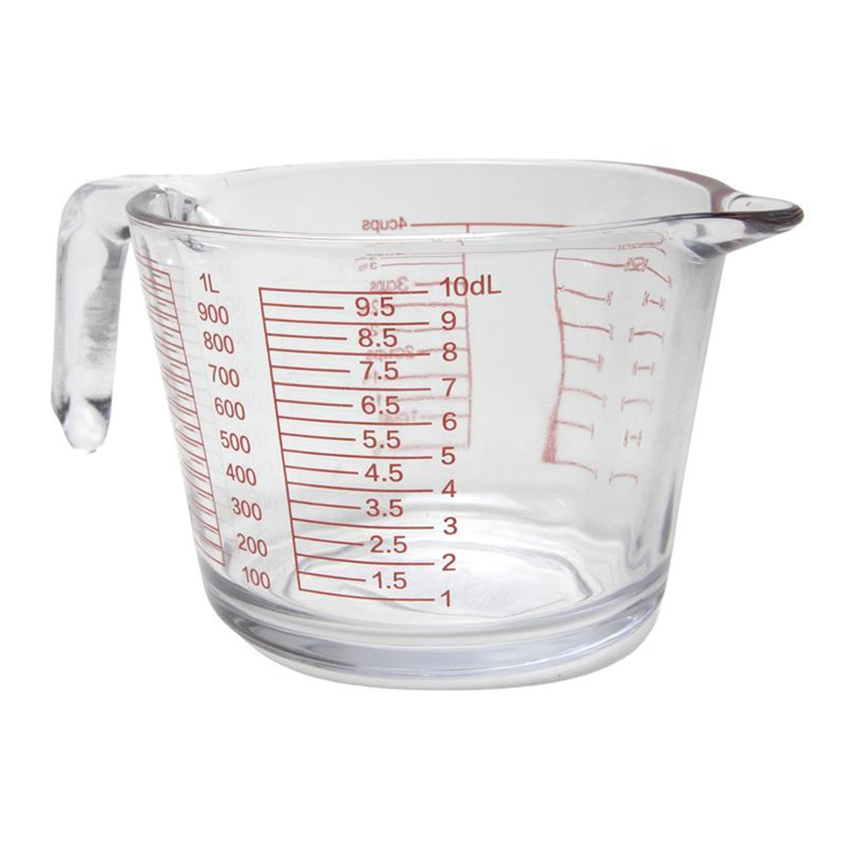 Measuring cup glass 1l