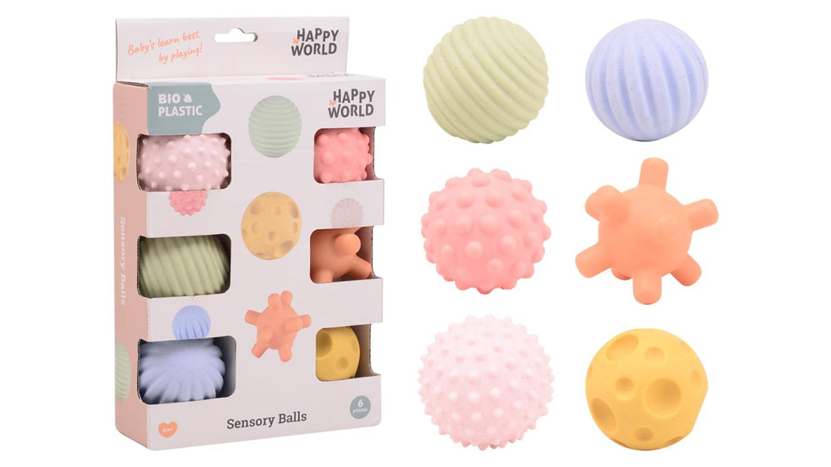 Johntoy Happy World Bio Motor Skills and Sense Balls