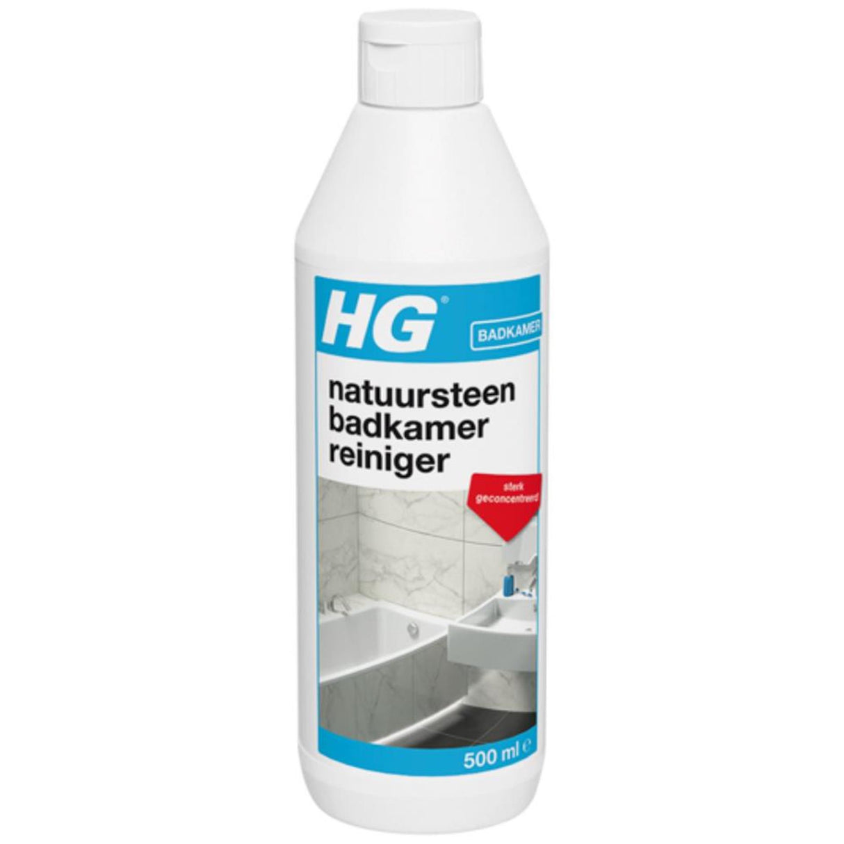 Hg natuursteen badkamerreiniger 500ml