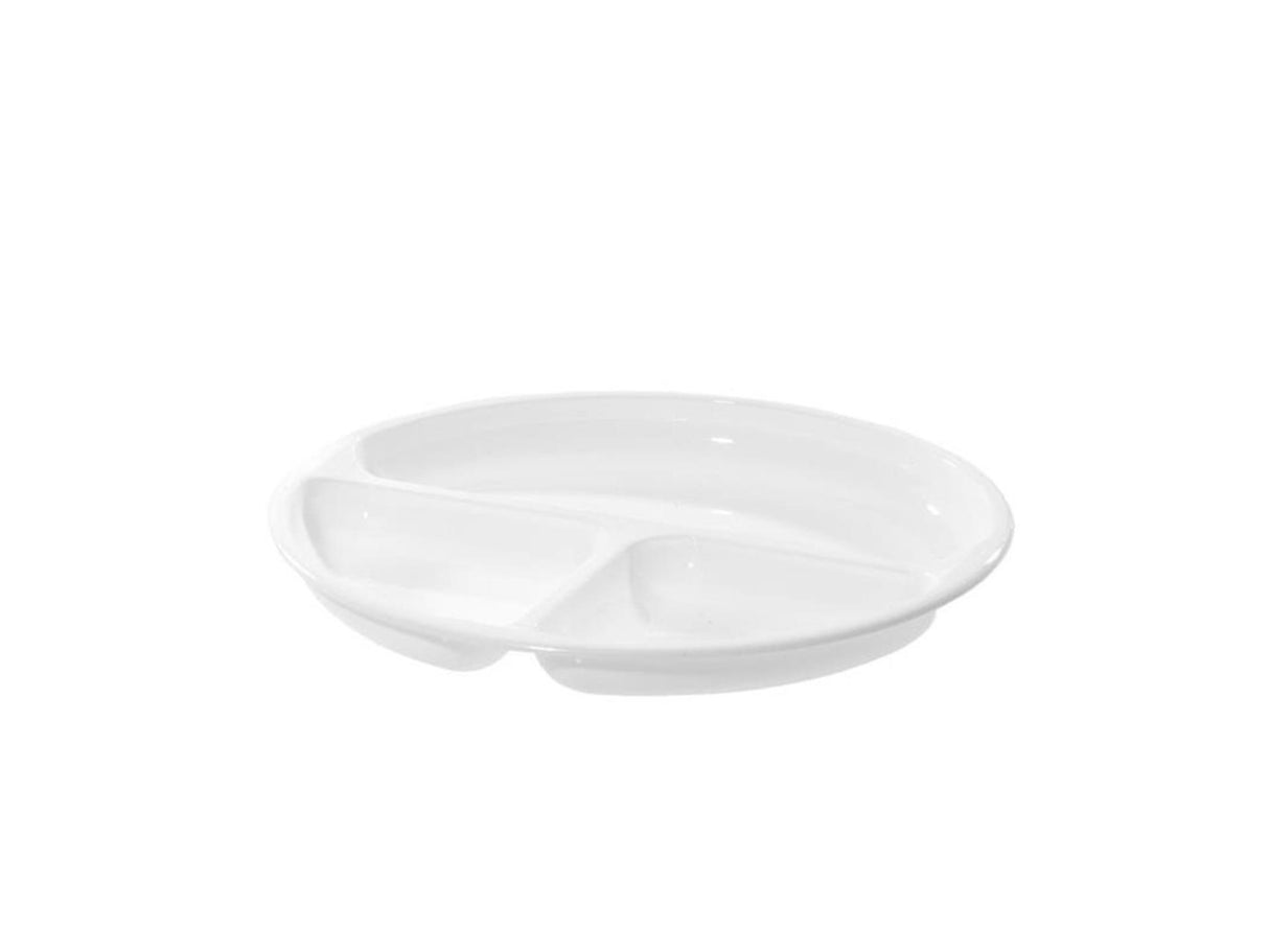 Westmark microwave plate with 3 compartments 25 cm white