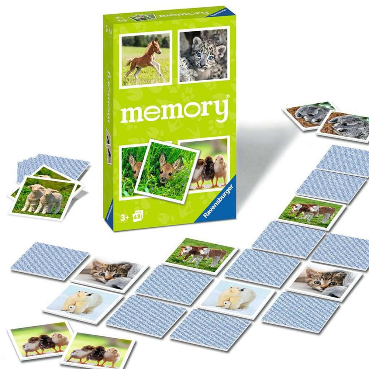 Ravensburger Game Memory Young Animals Tasche