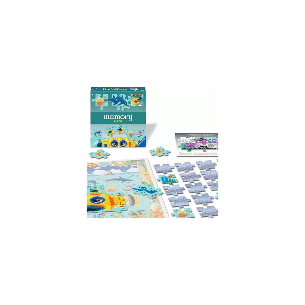 Ravensburger memory puzzle onderwater