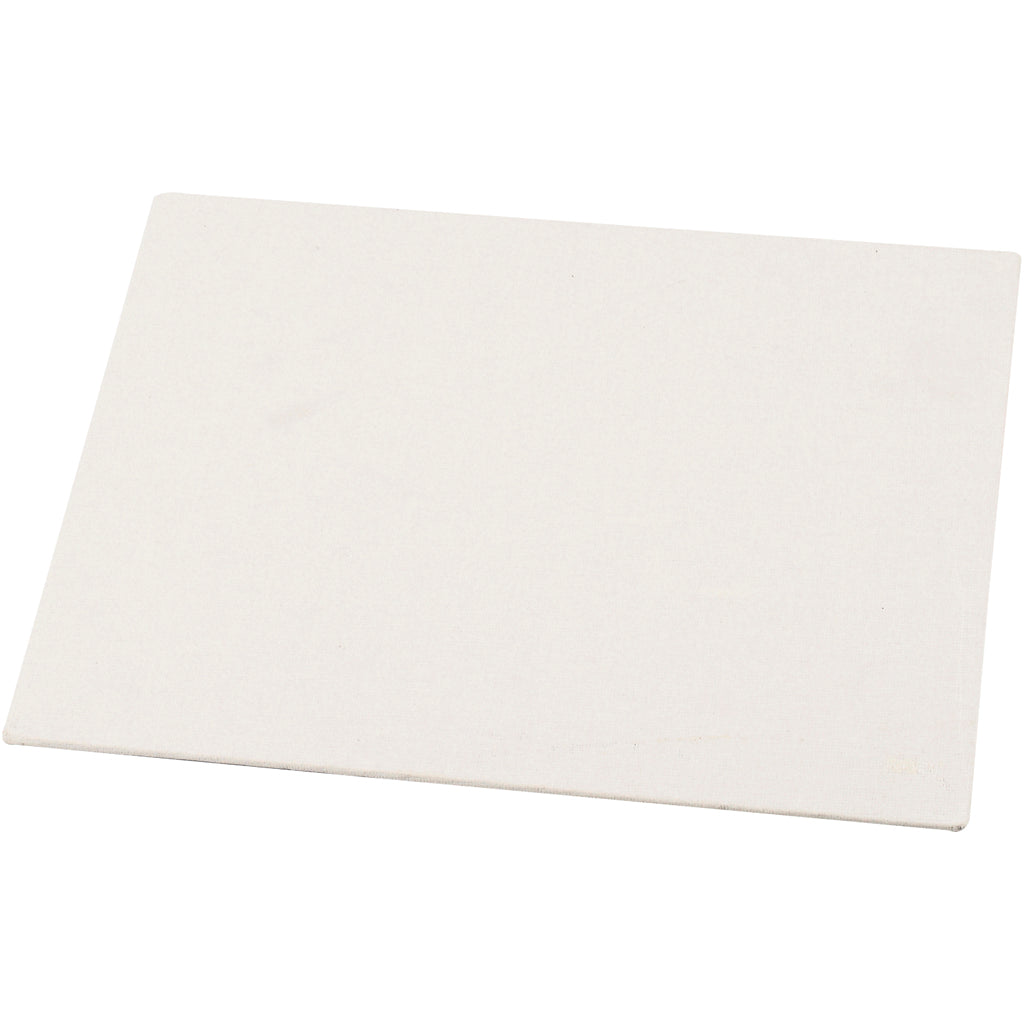 Creativ company canvas panel, A4, size 21x29.7 cm, thickness 3 mm, 280 g, white, 1 piece