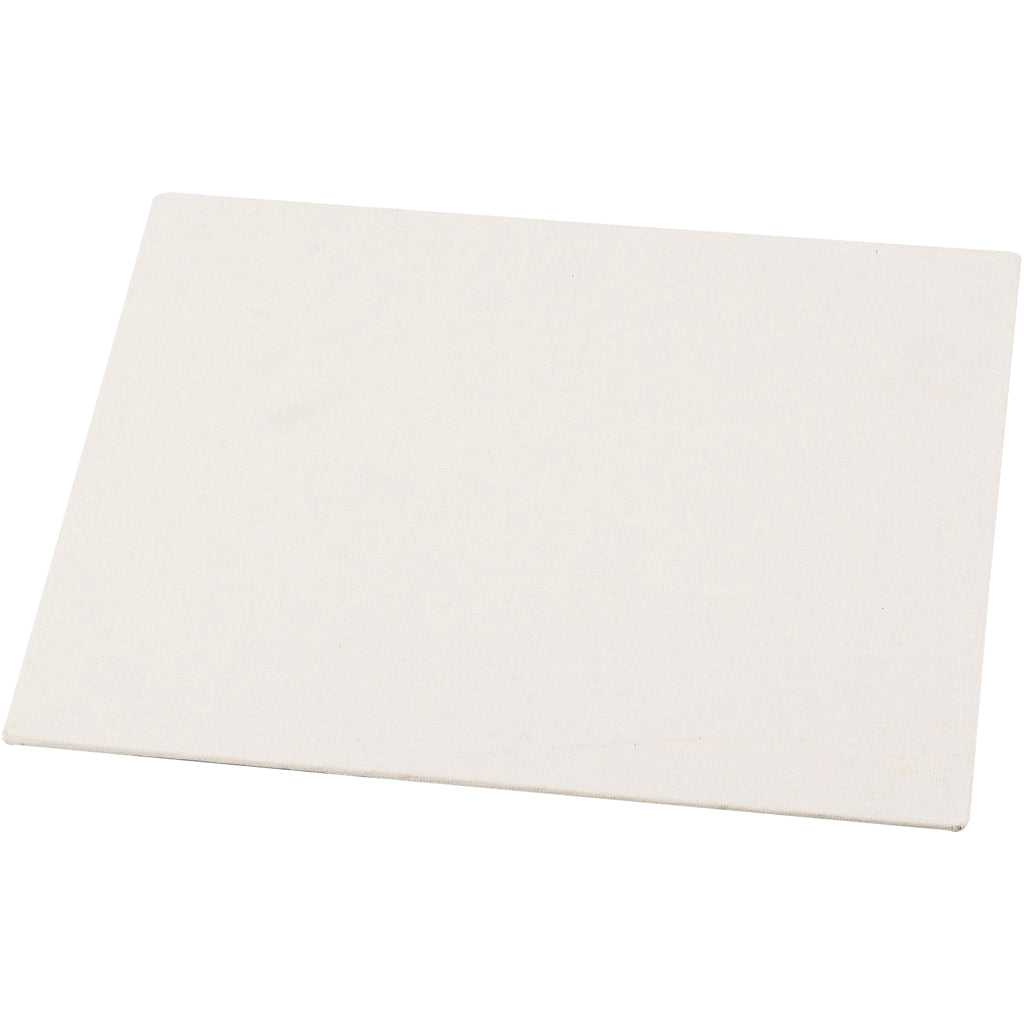 Creativ company canvas panel, A2, size 42x60 cm, thickness 3 mm, 280 g, white, 1 piece