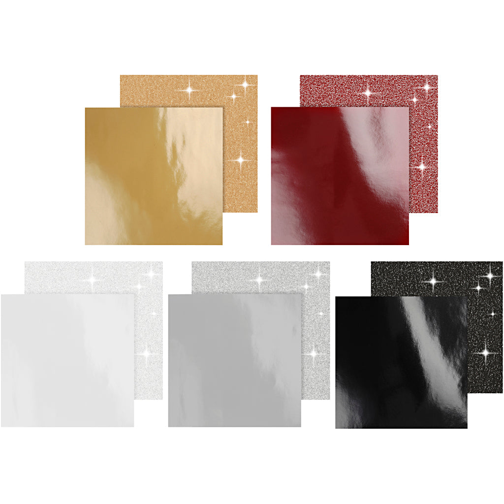 Vivi Gade design paper, 120+128 gr, 5x10 box 1 box