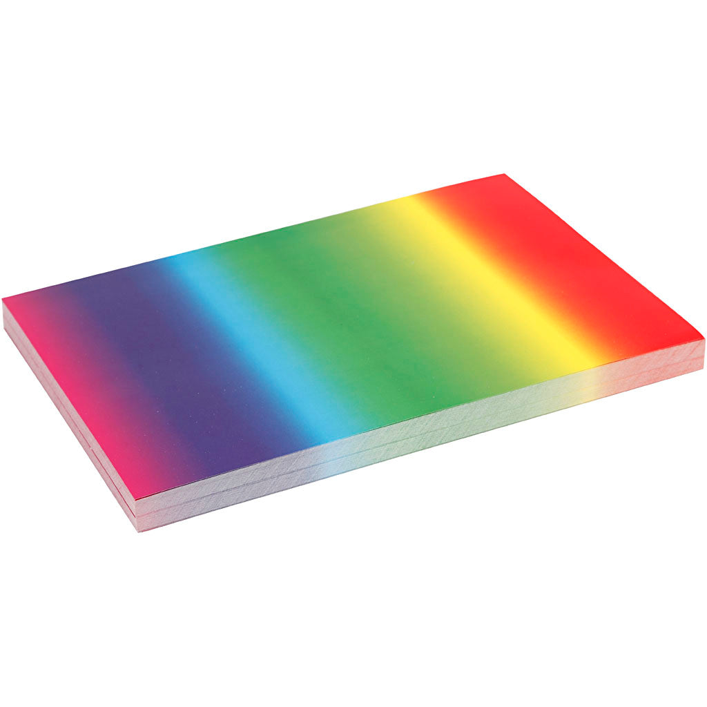 Creativ company rainbow paper, A4, sheet 210x297 mm, 180 g, 100 sheets 1 box