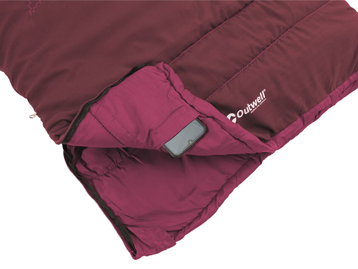 Outwell Champ Kids sleeping bag red