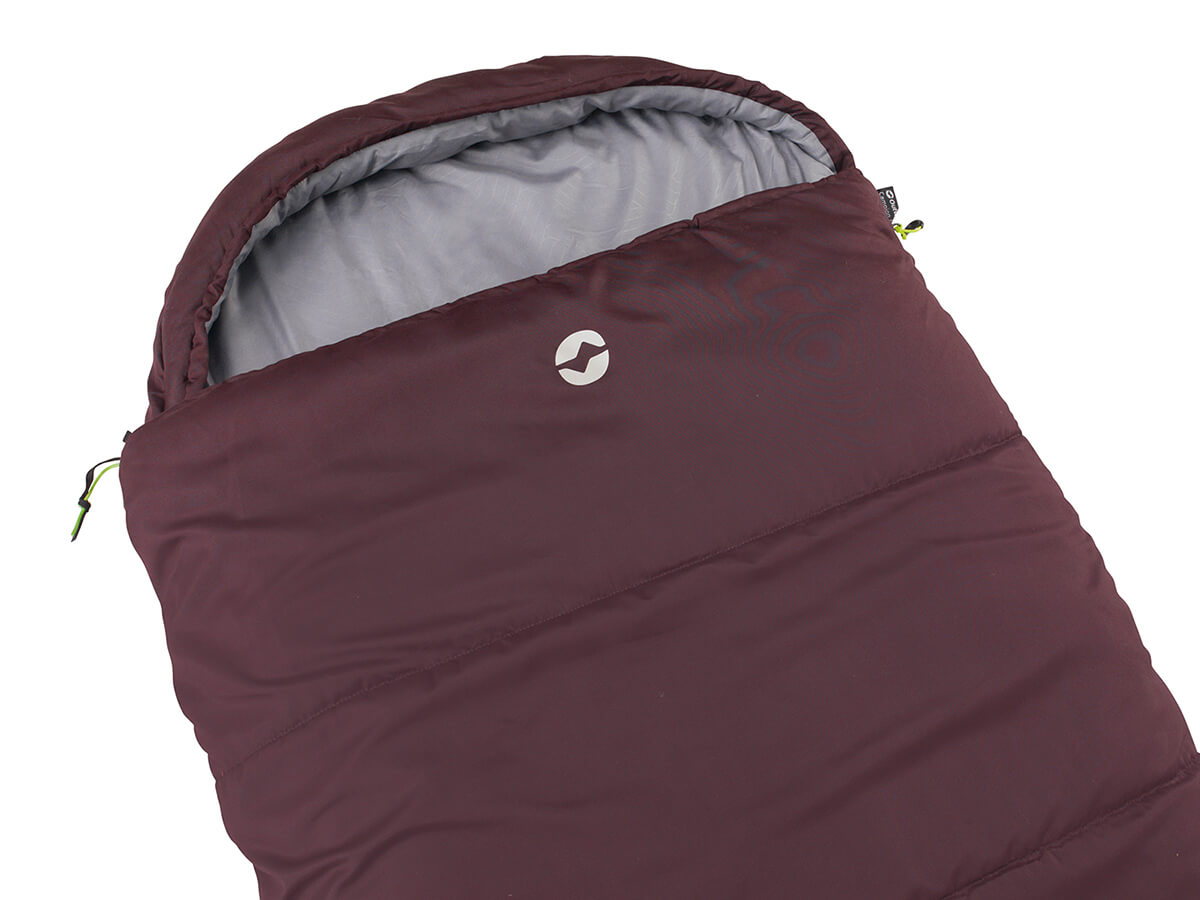 Outwell Campion Lux sleeping bag eggplant