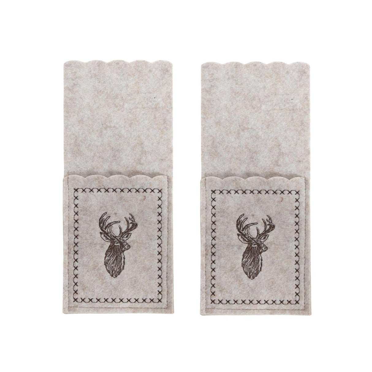 Svenska living bestekzakje rendier vilt set a 2 23x10cm