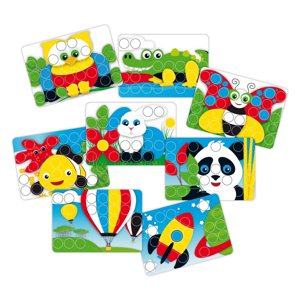 Quercetti Pixel junior insertmosaïek