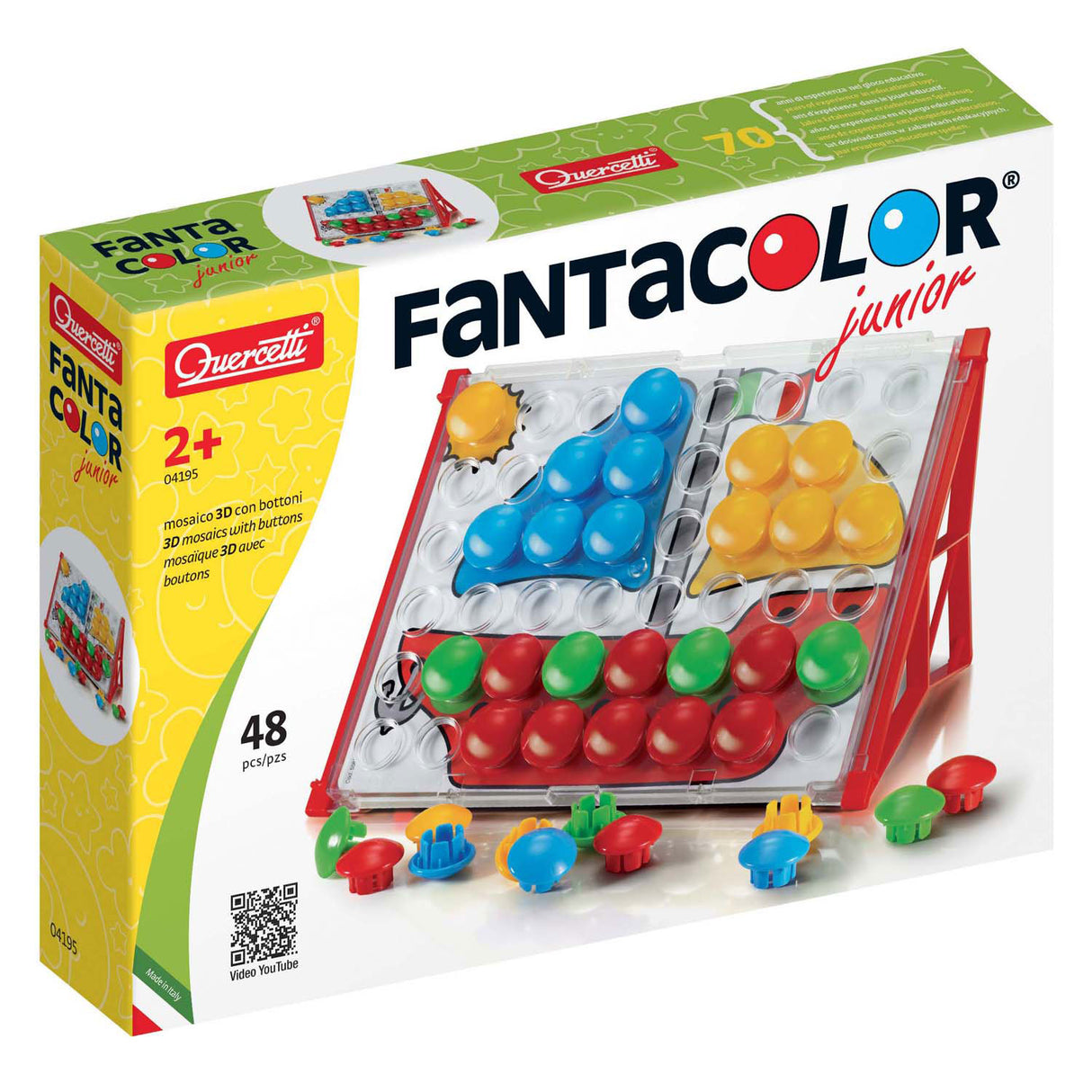 Quercetti cuir isteach mósáic sóisearach