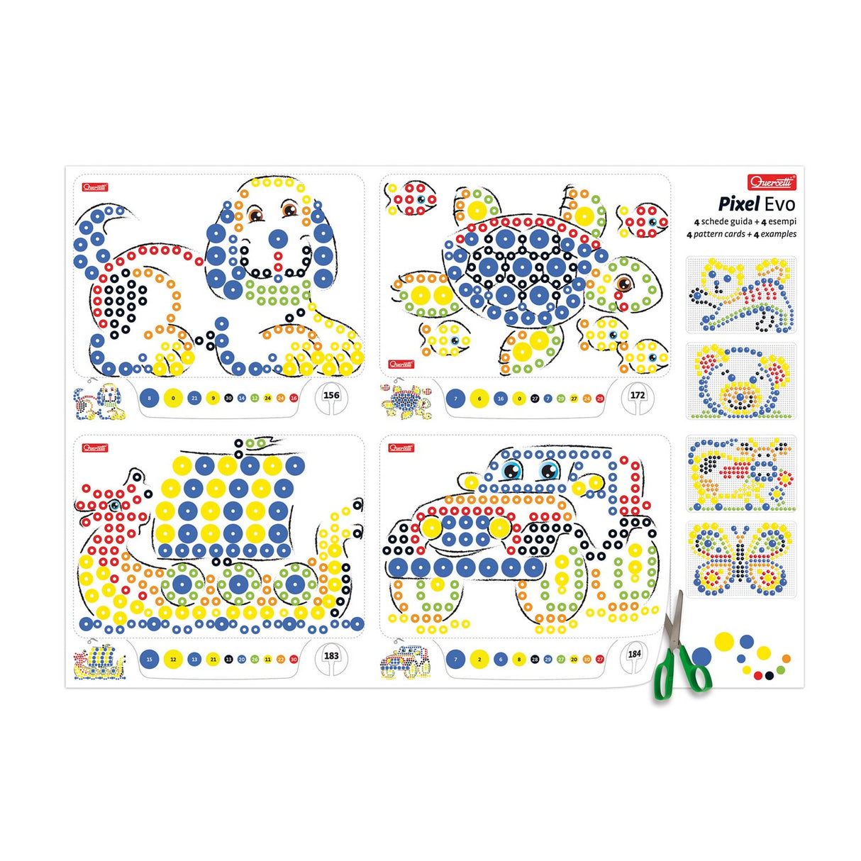 Quercetti Quercetti Evo Insert mosaiikki