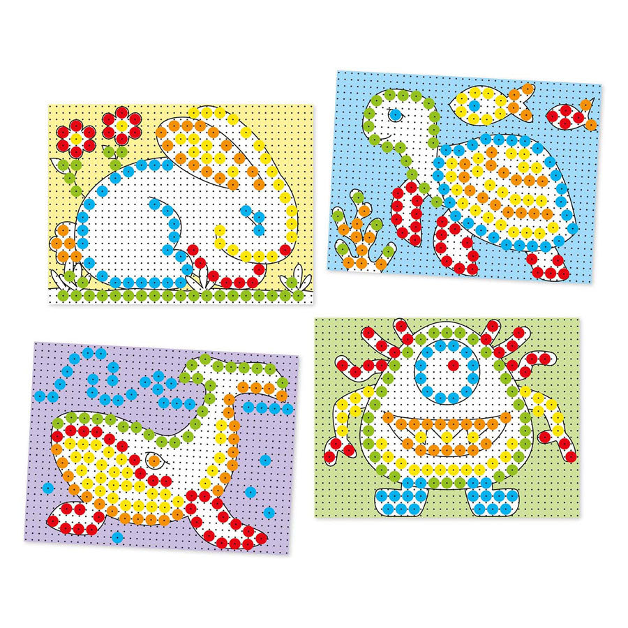 Quercetti Insteek Mosaic, 150 stifter