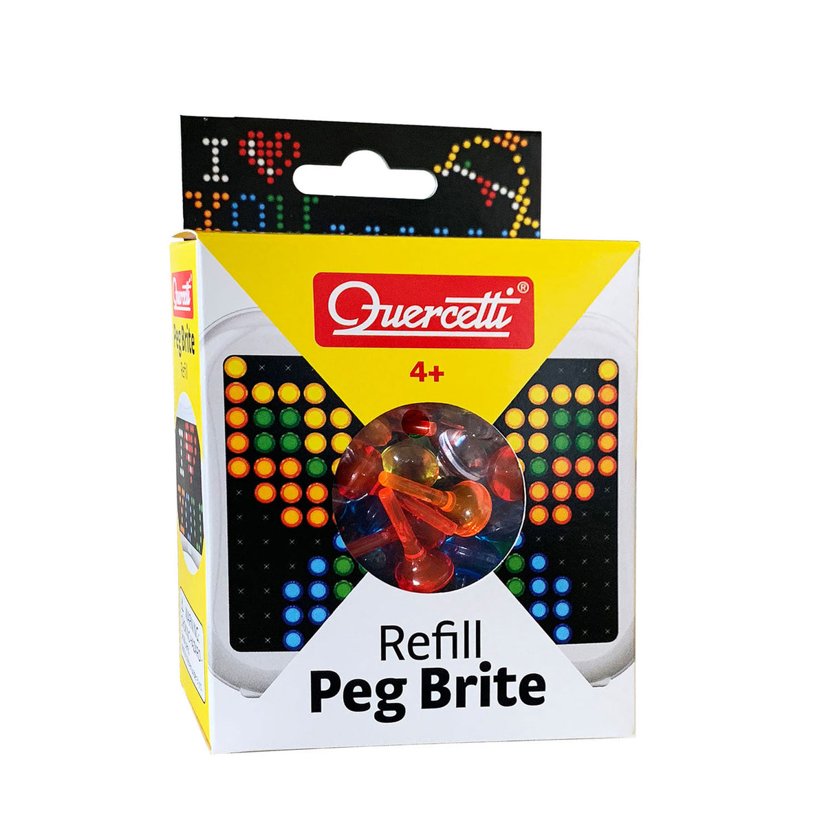 Quercetti refill pins with light, 180pcs.