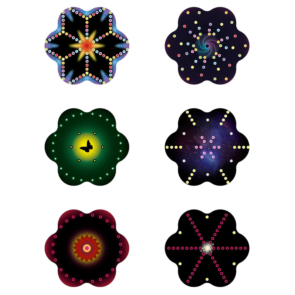 Making Quercetti string art mandalas