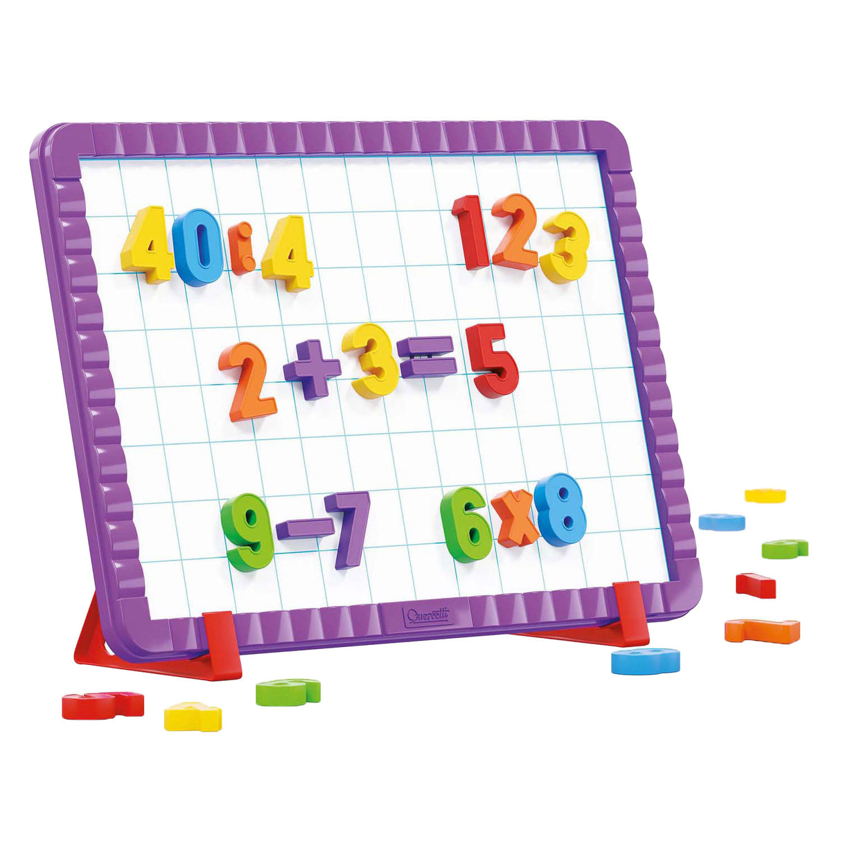Quercetti magnetic board basic numbers