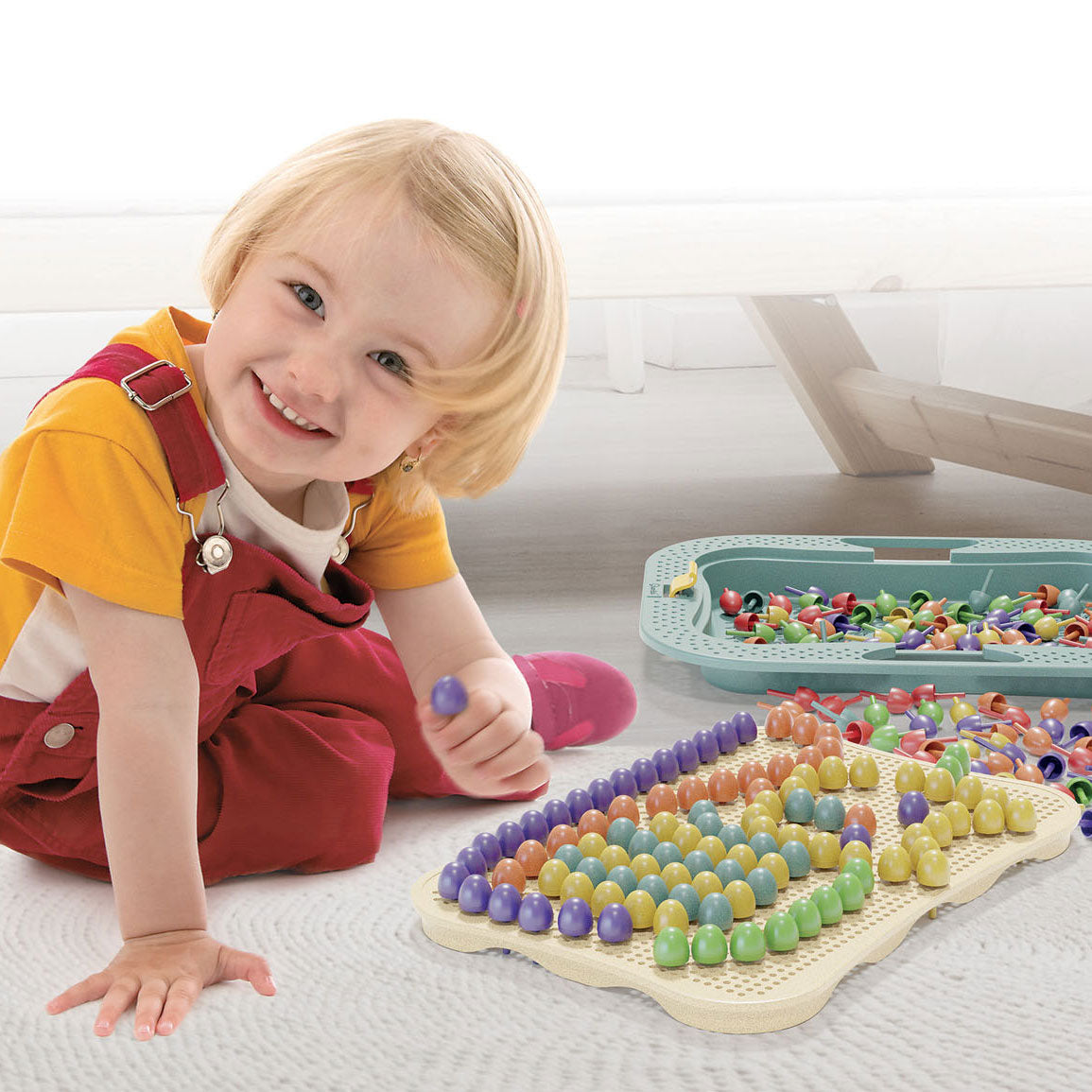 Quercetti playbio fantacolor design, 160 pcs