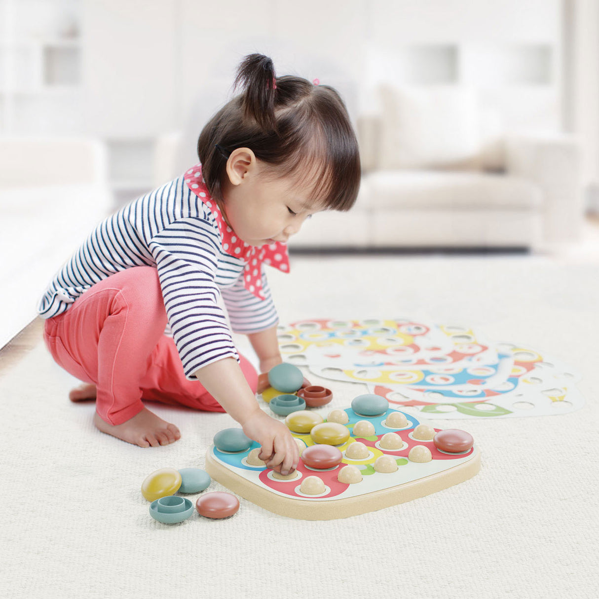 Quercetti playbio fantacolor baby, 28pcs