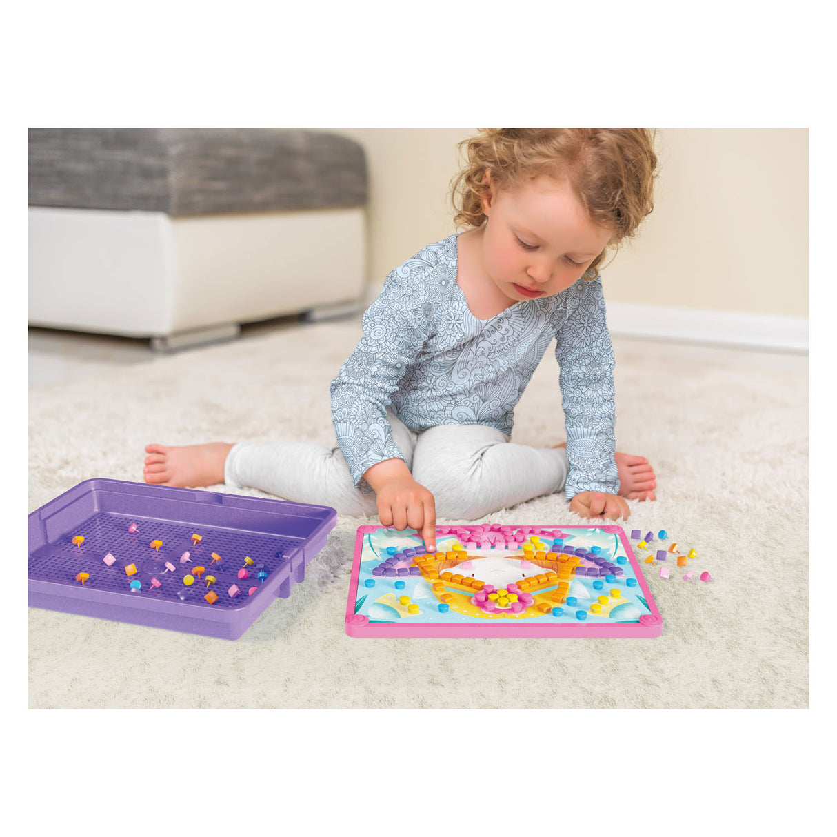 Quercetti Insert Mosaic Princess, 300 Pins