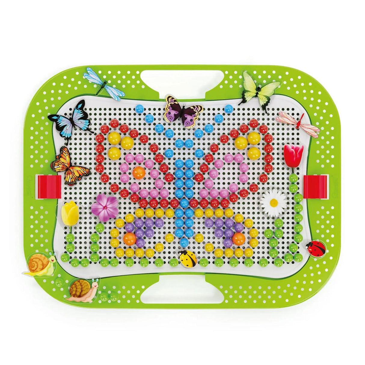Quercetti Nature Fun Fun and Pegs Insert Mosaic, 316pcs.