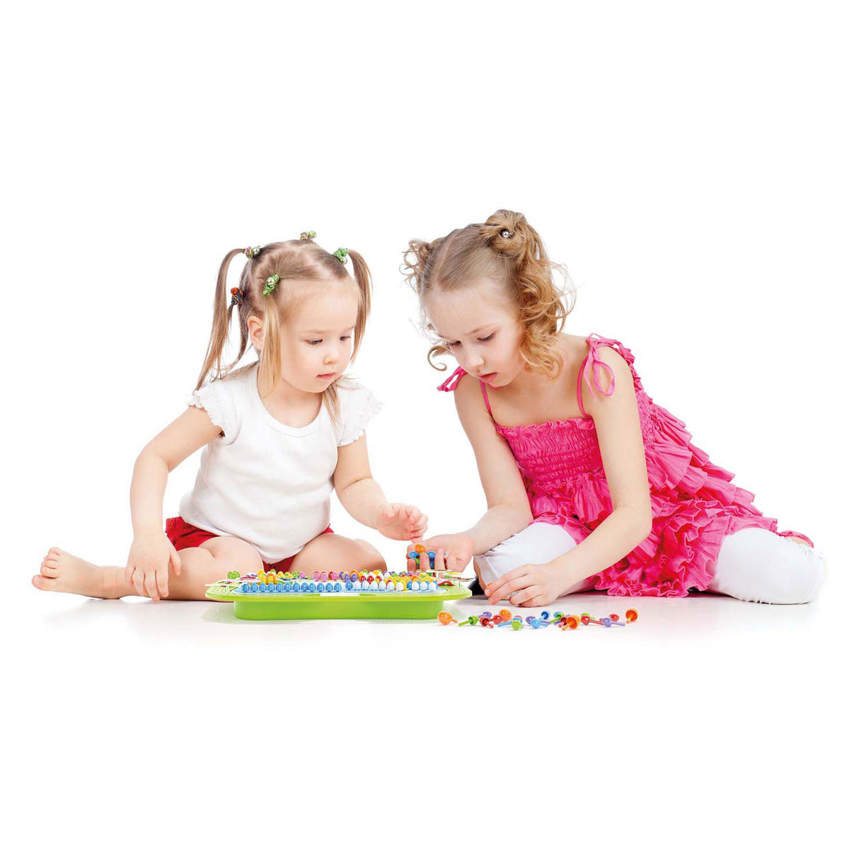 Quercetti Nature Fun Fun and Pegs Insert Mosaic, 316pcs.