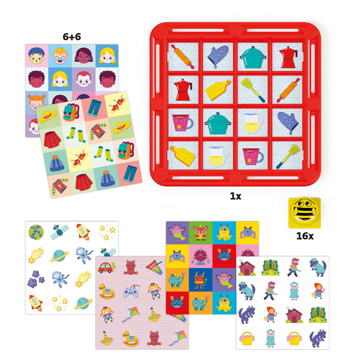 Quercetti fantamemo game at