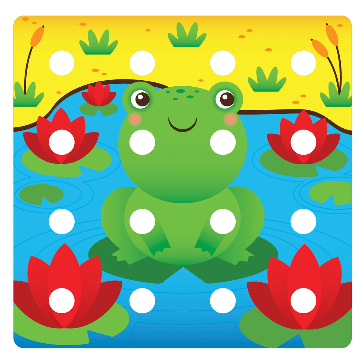 Quercetti Jumbo Peggy Evo Insteek Mosaic, 41 stift