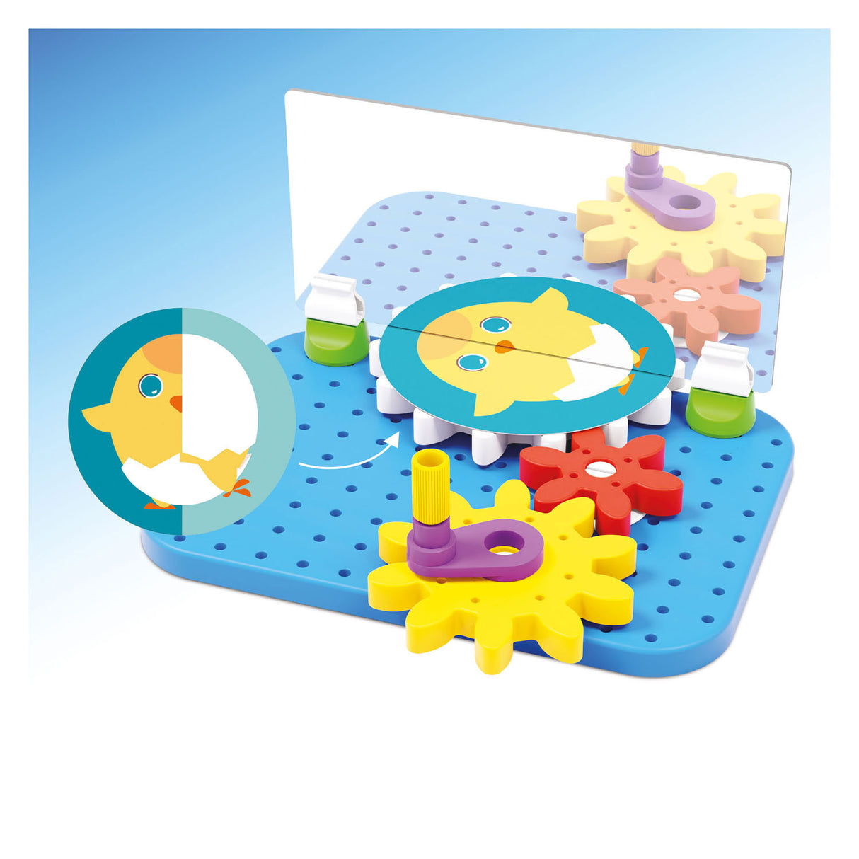 Quercetti mirrorello varustesarja eläimiä