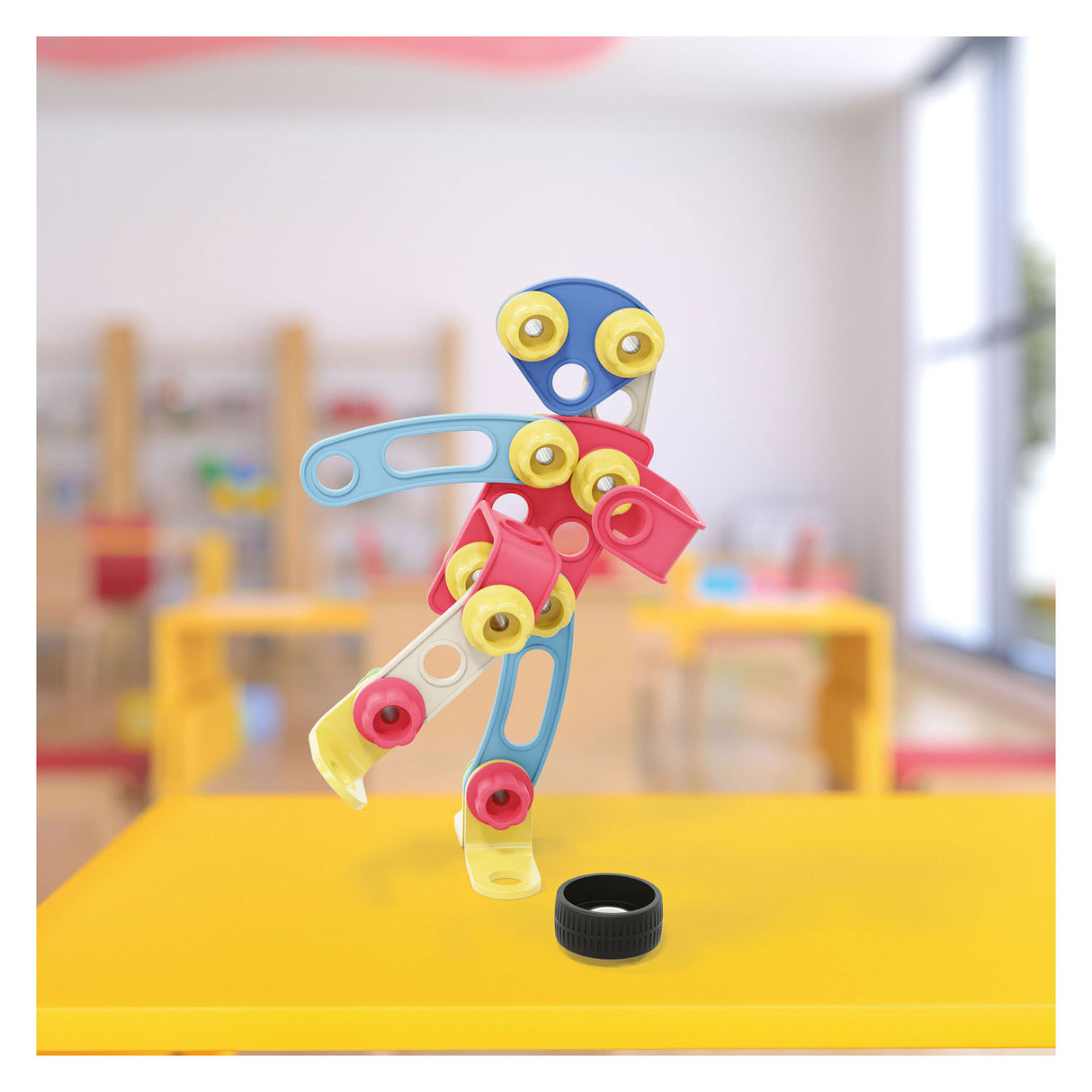 Quercetti Tecno Play Eco Construction Building Set, 52dlg.