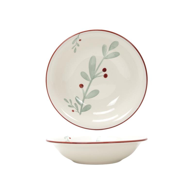 Svenska living bord diep 'berry' rood ø20,5cm