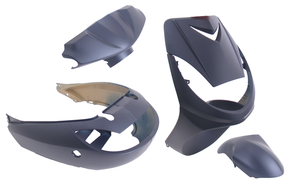 Edge Plate set vivacity up to year of construction 2008 6-piece matt dark blue