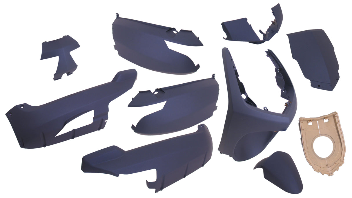 Edge Plate set new vivacity from 2008 50cc 2 4 stroke 9 piece matt blue