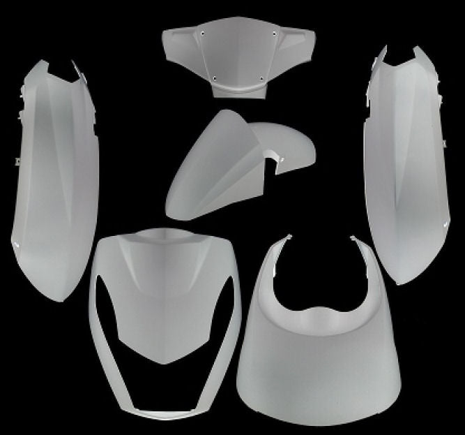 Edge plate set 6-piece for Peugeot Kisbee 2t 4t - white