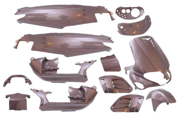 Edge Plate Set Runner up to year 08-2005 15 piece Audi brown metallic